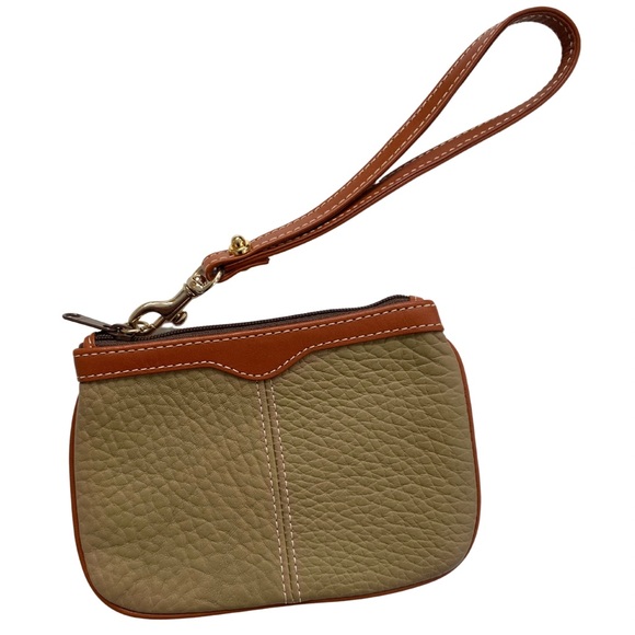 Dooney & Bourke Bags Dooney Bourke Pebbled Leather Wristlet Coin